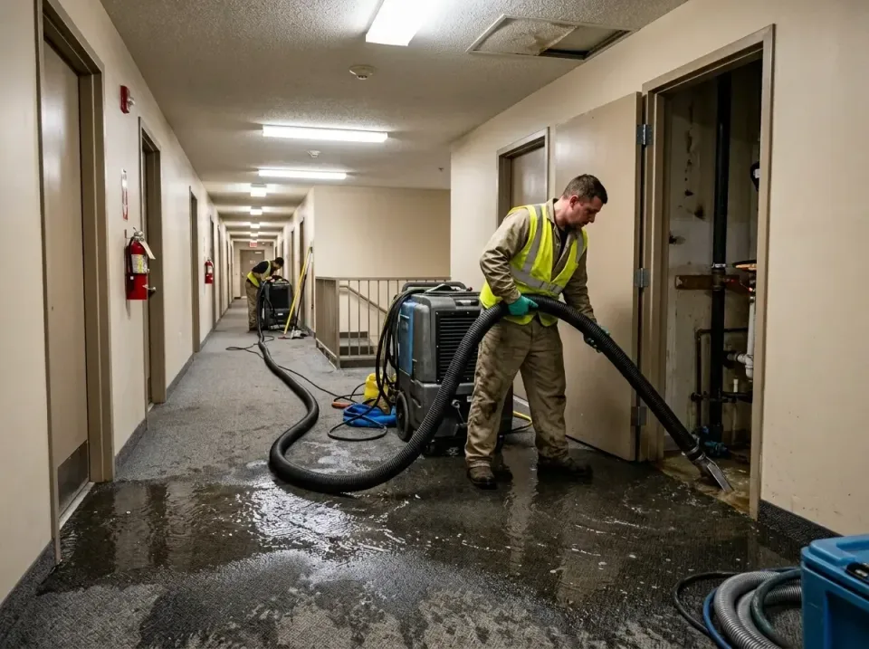 multi-unit-apartment-hallway-f-005 — frequently asked questions, Emergency Burst Pipe Water Extraction & Removal in Sturgis,…